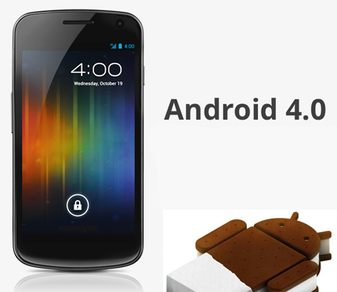upgrade android 4.0